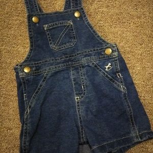 Infant's blue jean overalls!